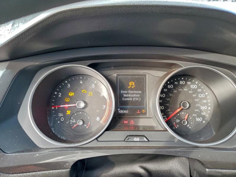 Aukcja sprzedaży 2018 Volkswagen Tiguan, vin: 3VV1B7AX4JM091311, numer aukcji: 97586305