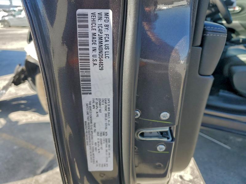 Aukcja sprzedaży 2022 Jeep Cherokee, vin: 1C4PJMMN0ND544829, numer aukcji: 94410185