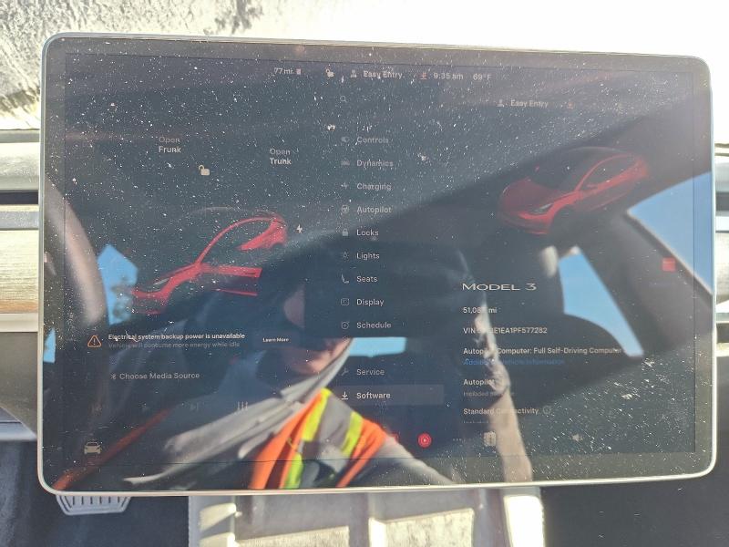 97101035 :رقم المزاد ، 5YJ3E1EA1PF577282 vin ، 2023 Tesla Model 3 مزاد بيع