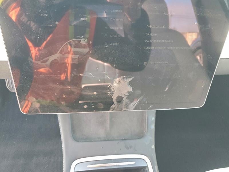 95977605 :رقم المزاد ، 5YJ3E1EA2PF540869 vin ، 2023 Tesla Model 3 مزاد بيع