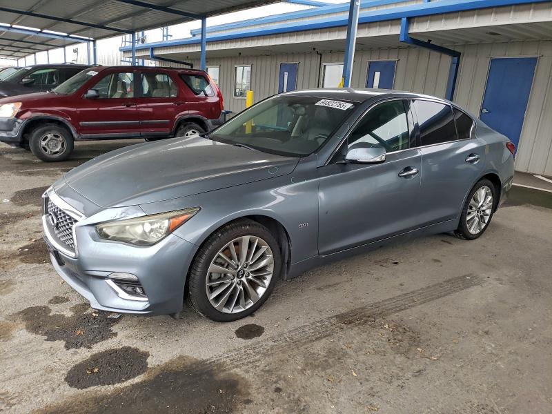 Продажа на аукционе авто 2018 Infiniti Q50 Luxe, vin: JN1EV7AP1JM366767, номер лота: 94822765