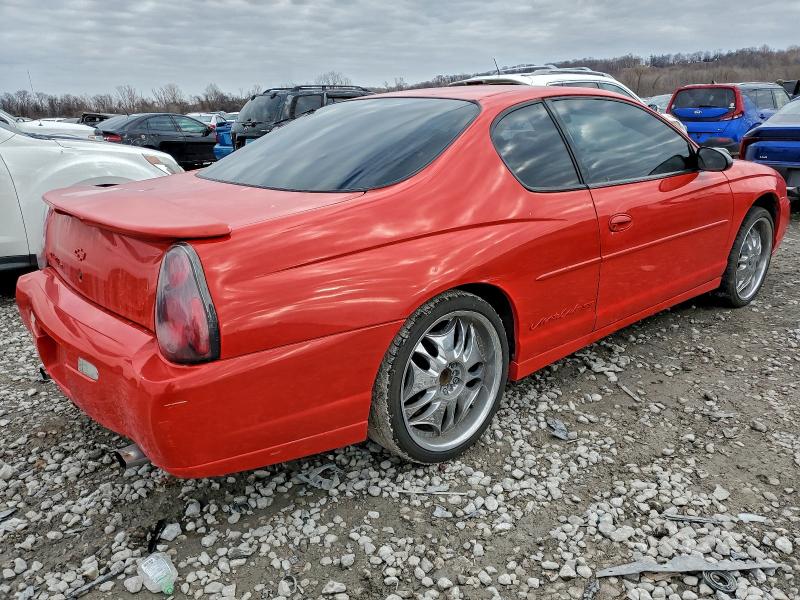 98060455 :رقم المزاد ، 2G1WX15K319292667 vin ، 2001 Chevrolet Montecarlo مزاد بيع