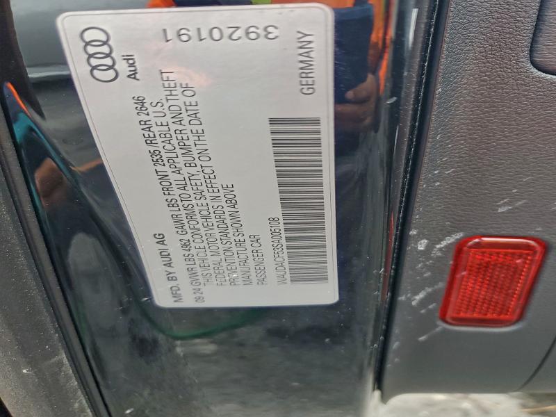 Продаж на аукціоні авто 2025 Audi A5 Premium, vin: WAUDACF53SA005108, номер лоту: 95989865