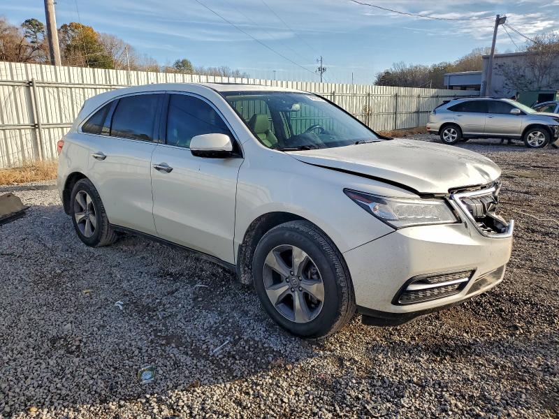 96523955 :رقم المزاد ، 5FRYD3H24FB010053 vin ، 2015 Acura Mdx مزاد بيع