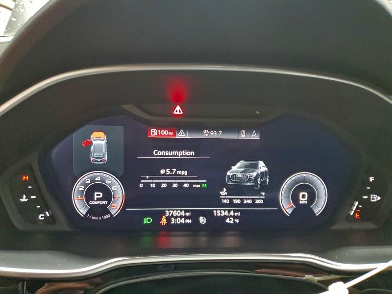 96440425 :رقم المزاد ، WA1BECF36L1106684 vin ، 2020 Audi Q3 مزاد بيع