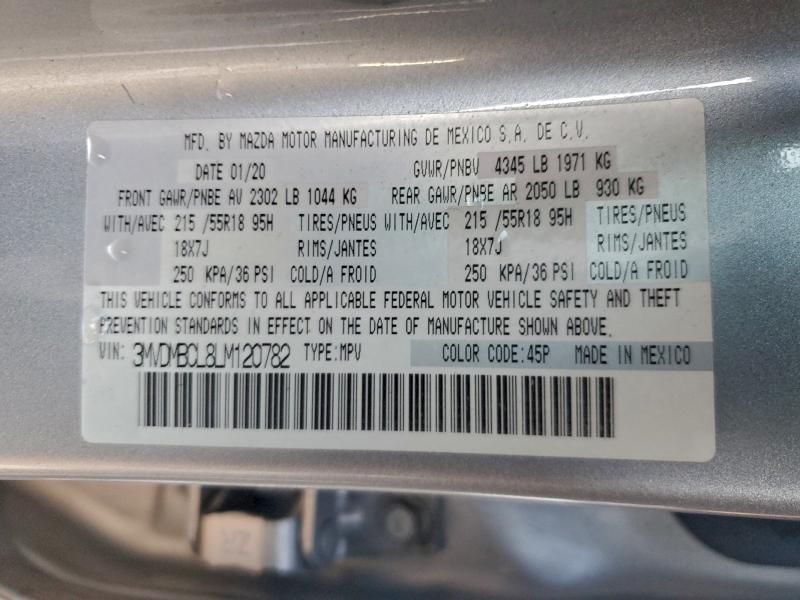 Продажа на аукционе авто 2020 Mazda Cx-30, vin: 3MVDMBCL8LM120782, номер лота: 97293155