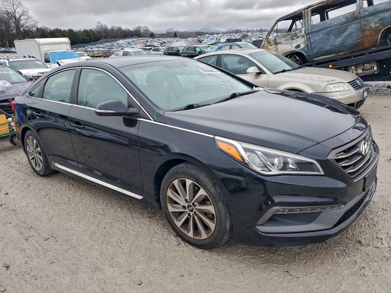 2015 Hyundai Sonata Spo მანქანა იყიდება აუქციონზე, vin: 5NPE34AF7FH027151, აუქციონის ნომერი: 94709485
