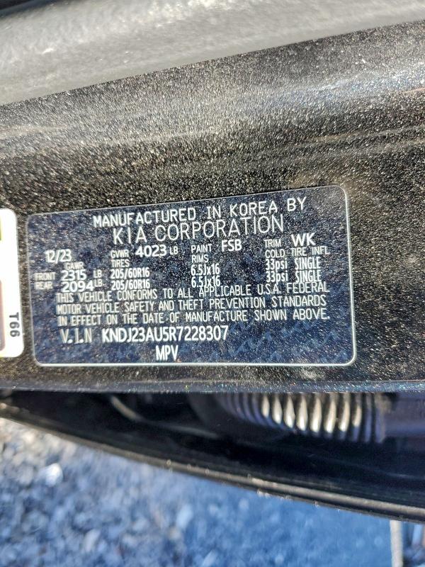 Продаж на аукціоні авто 2024 Kia Soul, vin: KNDJ23AU5R7228307, номер лоту: 98023145