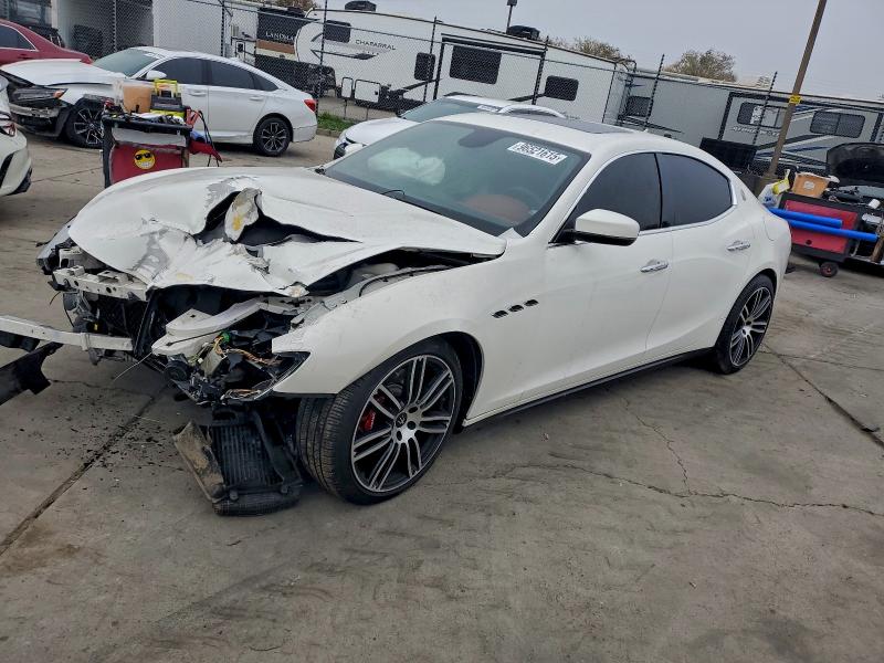 2019 Maserati Ghibli მანქანა იყიდება აუქციონზე, vin: ZAM57YSA5K1325032, აუქციონის ნომერი: 96521615