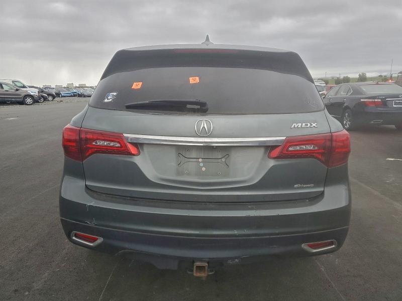 98038145 :رقم المزاد ، 5FRYD4H42EB040254 vin ، 2014 Acura Mdx مزاد بيع