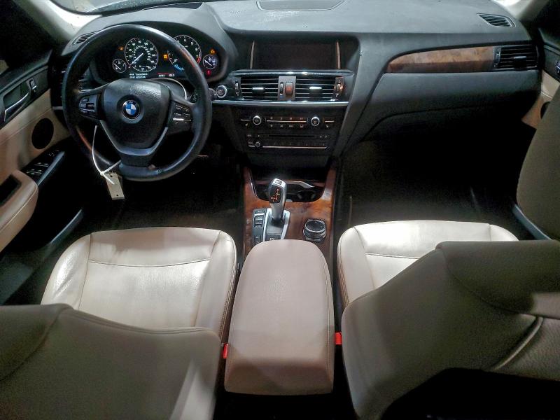 96705345 :رقم المزاد ، 5UXWX9C5XF0D51042 vin ، 2015 Bmw X3 Xdrive مزاد بيع
