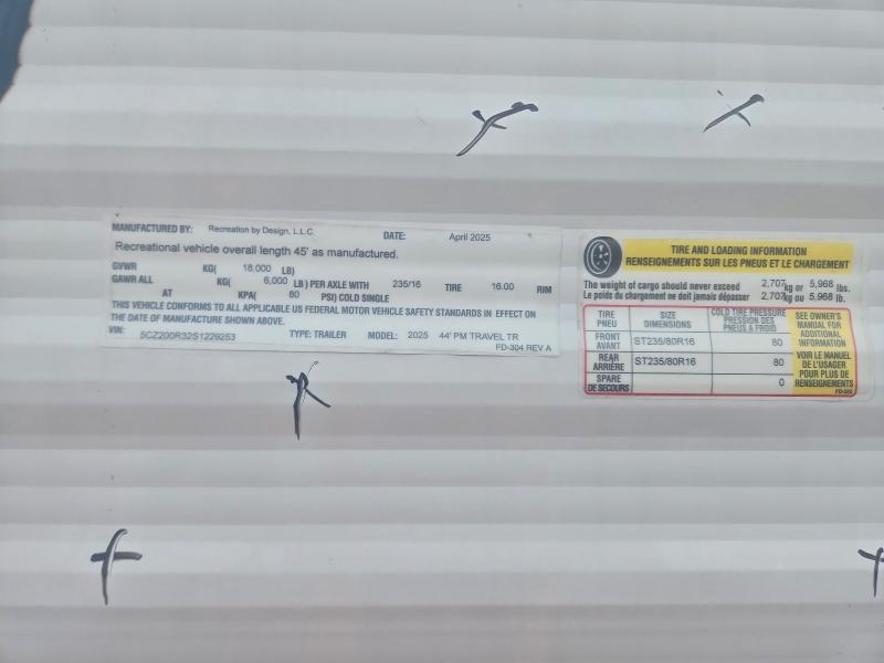 Продаж на аукціоні авто 2025 Rbd Unknown, vin: 5CZ200R32S1229253, номер лоту: 93644635