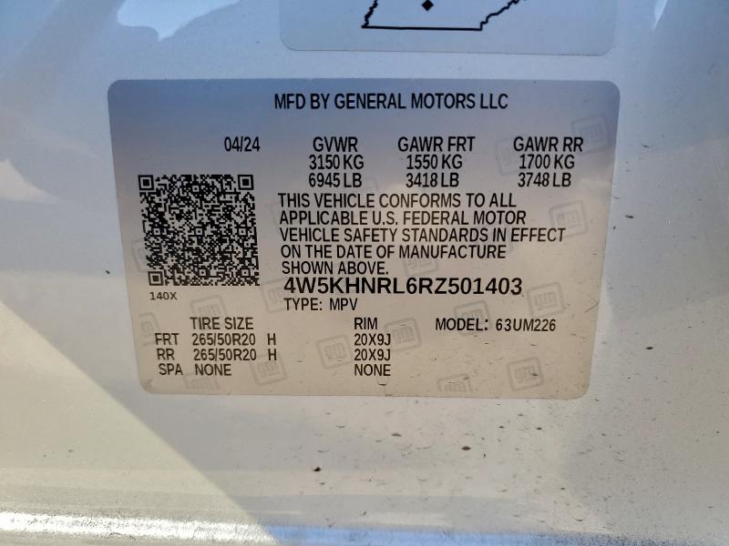 Продажа на аукционе авто 2024 Acura Zdx A-spec, vin: 4W5KHNRL6RZ501403, номер лота: 95157805