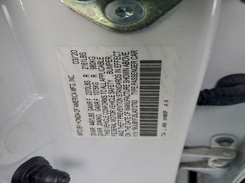 2020 Acura Tlx მანქანა იყიდება აუქციონზე, vin: 19UUB1F35LA012793, აუქციონის ნომერი: 97955925