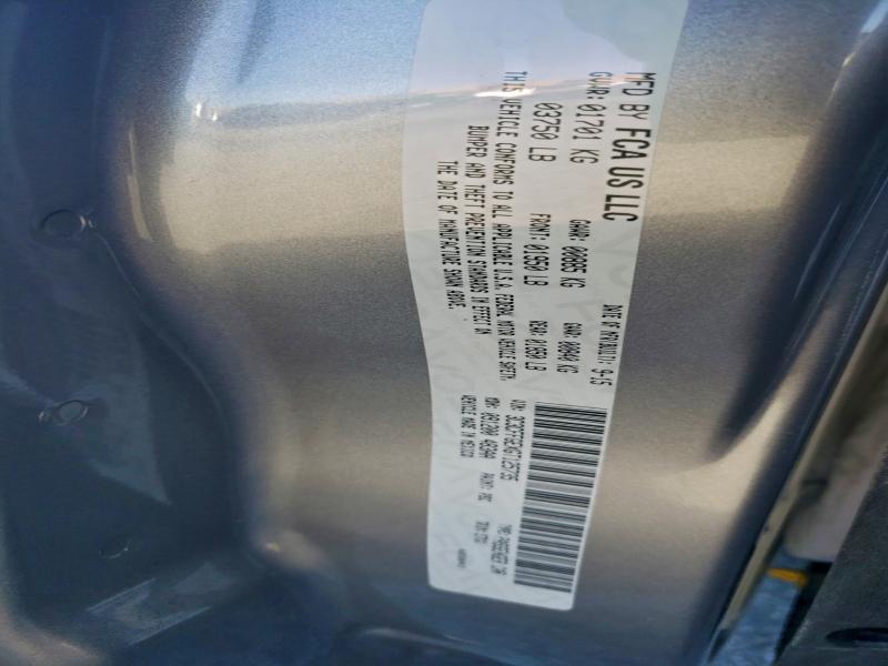 94943805 :رقم المزاد ، 3C3CFFGEXGT125735 vin ، 2016 Fiat 500 مزاد بيع