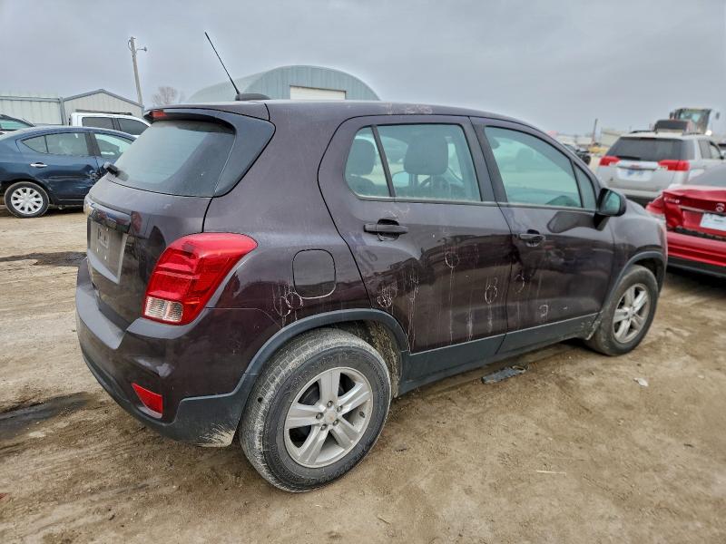 2020 Chevrolet Trax Ls მანქანა იყიდება აუქციონზე, vin: KL7CJKSB0LB352408, აუქციონის ნომერი: 96356015