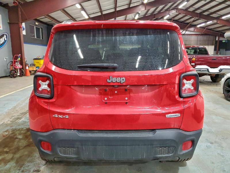 2016 Jeep Renegade L მანქანა იყიდება აუქციონზე, vin: ZACCJBBT0GPD21912, აუქციონის ნომერი: 96503635