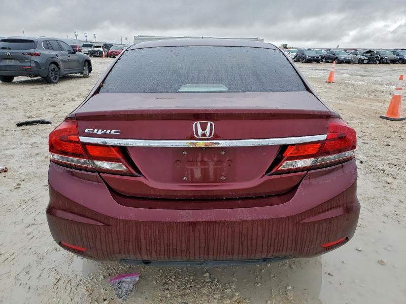 97504515 :رقم المزاد ، 2HGFB2F8XDH535871 vin ، 2013 Honda Civic Ex مزاد بيع