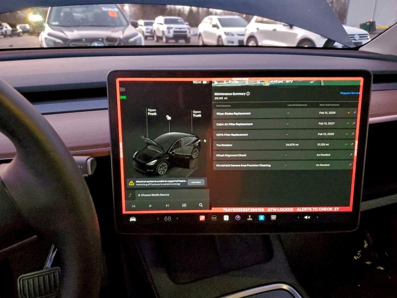 2025 Tesla Model Y მანქანა იყიდება აუქციონზე, vin: 7SAYGDEE8SF299108, აუქციონის ნომერი: 92218415