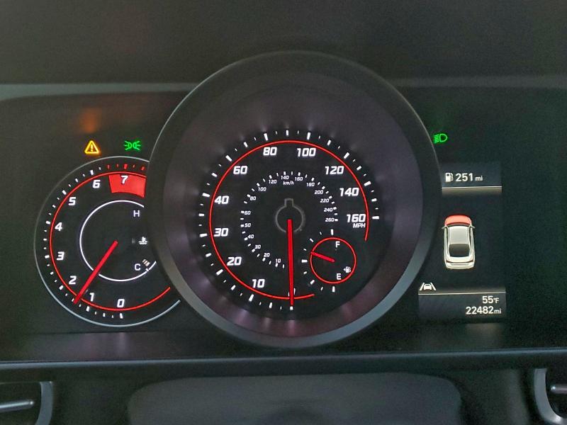 2023 Hyundai Elantra მანქანა იყიდება აუქციონზე, vin: KMHLM4AG5PU529687, აუქციონის ნომერი: 97128685