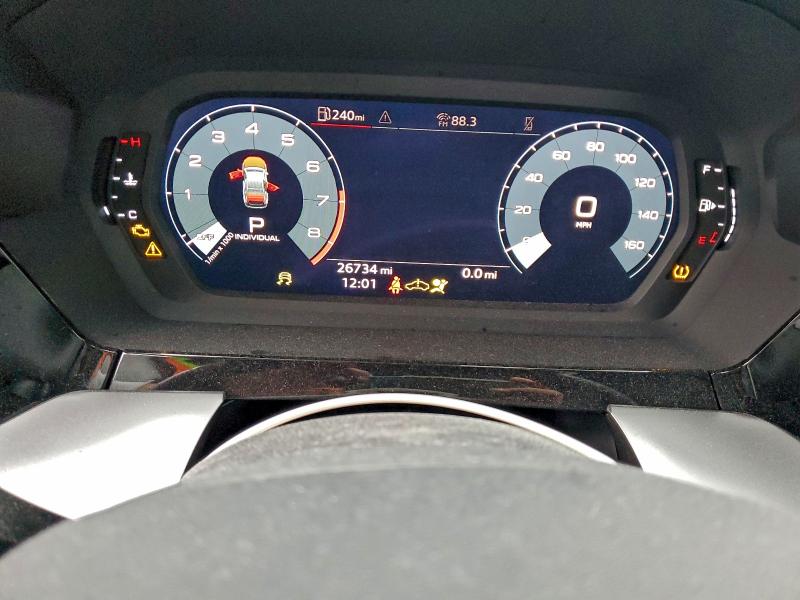 2024 Audi S3 მანქანა იყიდება აუქციონზე, vin: WAUH3DGY2RA119198, აუქციონის ნომერი: 96040275
