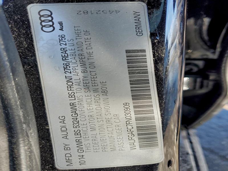 Продажа на аукционе авто 2015 Audi A6, vin: WAUFGAFC7FN030909, номер лота: 94939165