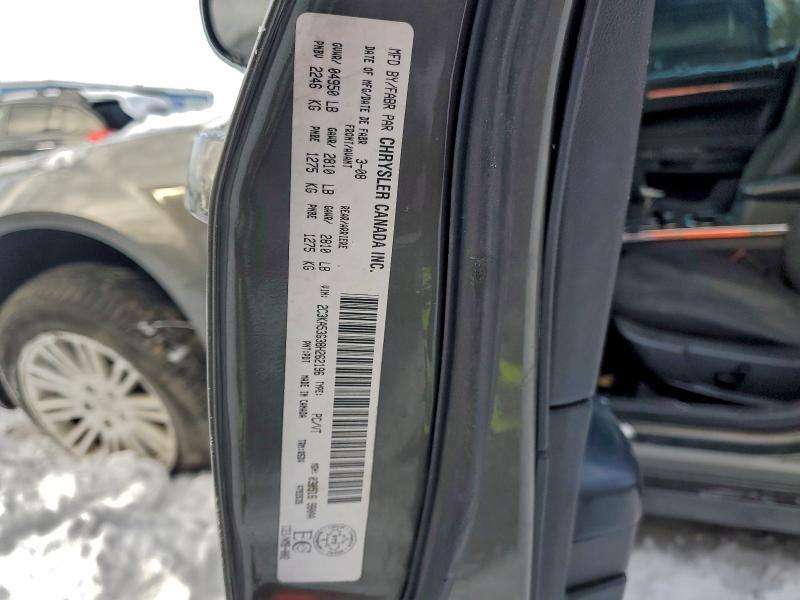 93701695 :رقم المزاد ، 2C3KA53G38H262196 vin ، 2008 Chrysler 300 مزاد بيع