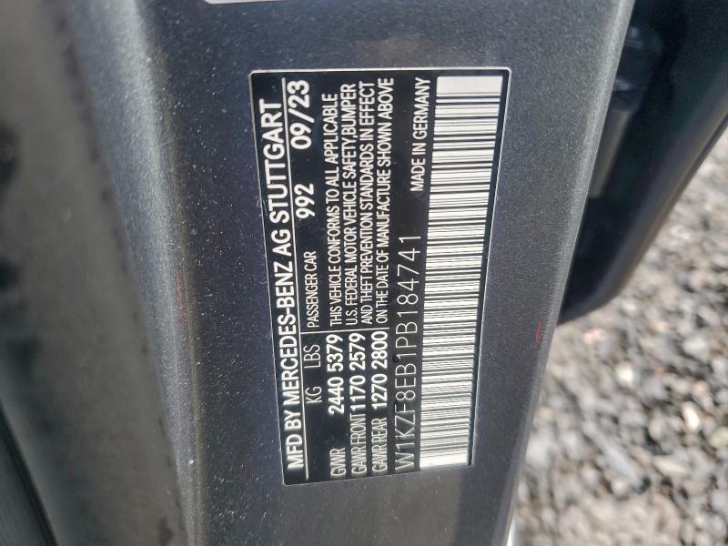 Продаж на аукціоні авто 2023 Mercedes-benz E, vin: W1KZF8EB1PB184741, номер лоту: 97820855