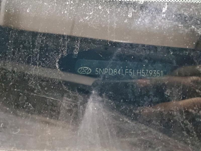 95500515 :رقم المزاد ، 5NPD84LF5LH579351 vin ، 2020 Hyundai Elantra مزاد بيع