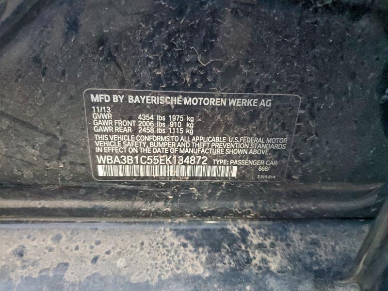 Продажа на аукционе авто 2014 Bmw 320 I, vin: WBA3B1C55EK134872, номер лота: 94820325