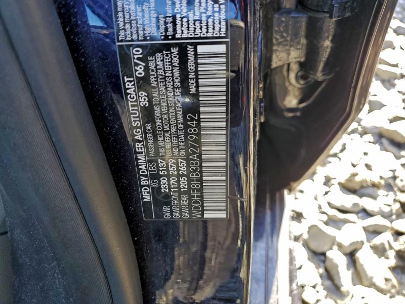 97370015 :رقم المزاد ، WDDHF8HB3BA279842 vin ، 2011 Mercedes-benz E مزاد بيع