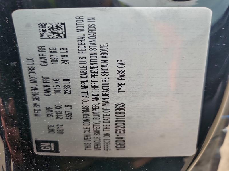 Продаж на аукціоні авто 2013 Cadillac Cts, vin: 1G6DA1E32D0108863, номер лоту: 97425395