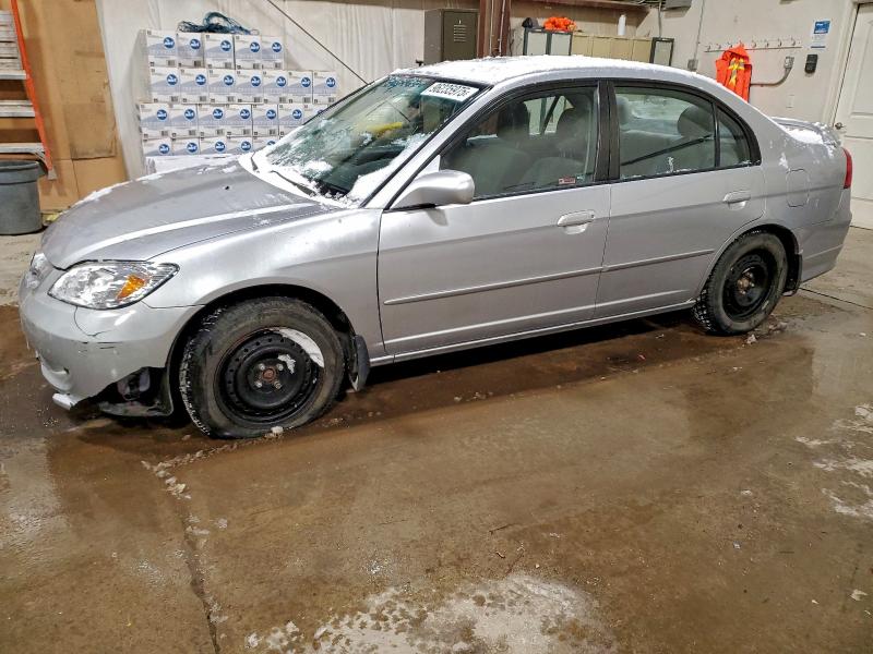 Продажа на аукционе авто 2005 Honda Civic, vin: 2HGES16845H029850, номер лота: 96235975