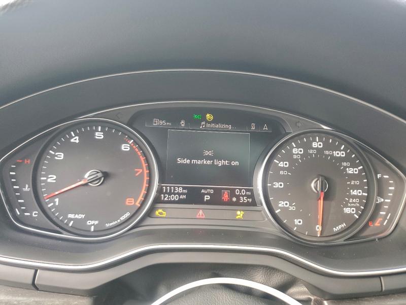 2024 Audi A4 Premium მანქანა იყიდება აუქციონზე, vin: WAUDAAF40RN002715, აუქციონის ნომერი: 96535385