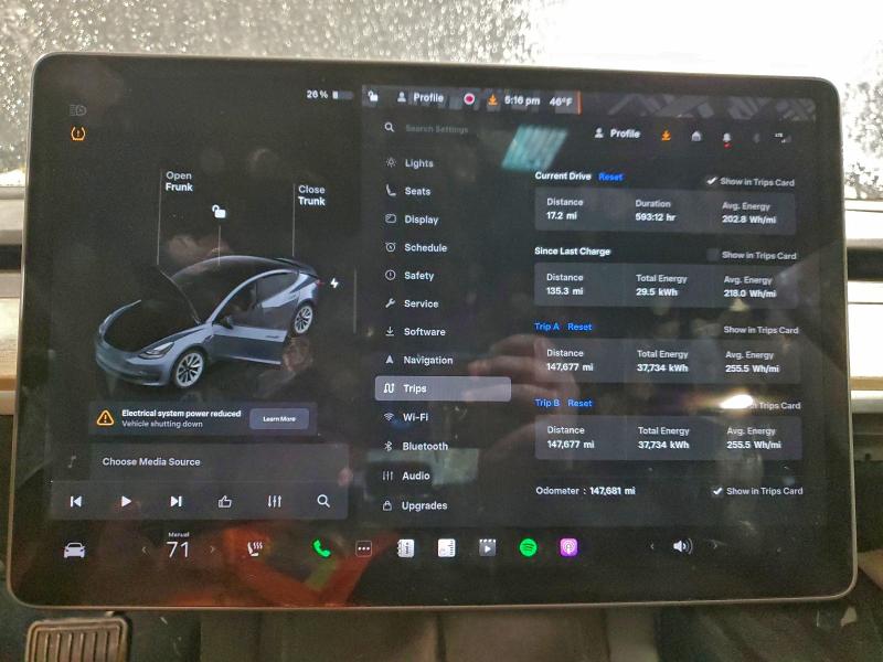 Aukcja sprzedaży 2022 Tesla Model 3, vin: 5YJ3E1EB0NF344337, numer aukcji: 96372855
