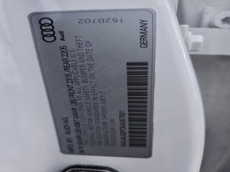 94814315 :رقم المزاد ، WAUAUGFF3KA087691 vin ، 2019 Audi A3 مزاد بيع