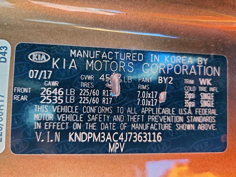 Продажа на аукционе авто 2018 Kia Sportage, vin: KNDPM3AC4J7363116, номер лота: 96202415