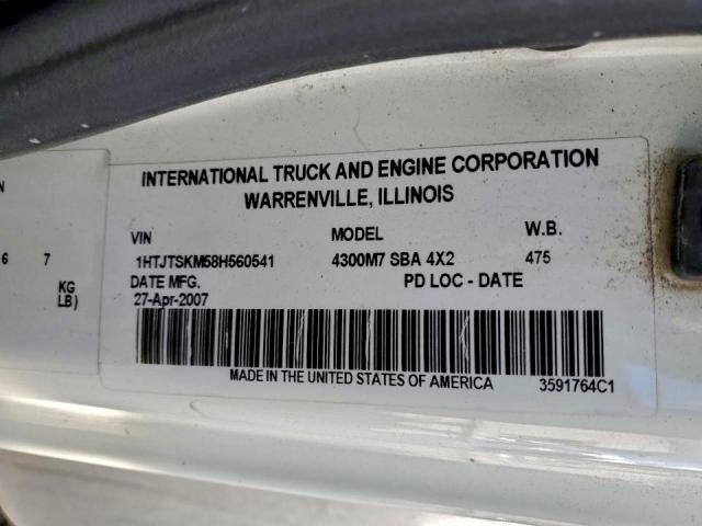 Продаж на аукціоні авто 2008 International 4000 4300, vin: 1HTJTSKM58H560541, номер лоту: 98458735