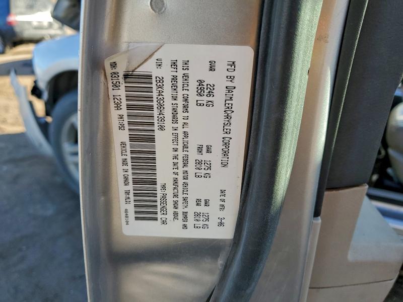 Продаж на аукціоні авто 2006 Dodge Charger Se, vin: 2B3KA43G06H439100, номер лоту: 97628955