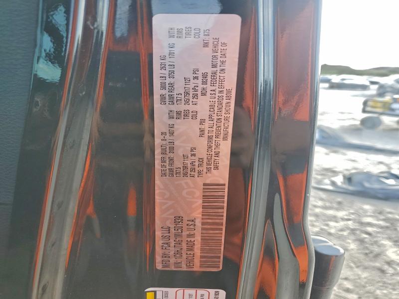 Продажа на аукционе авто 2021 Jeep Gladiator, vin: 1C6HJTAG1ML501939, номер лота: 95804055