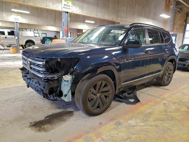 98815275 :رقم المزاد ، 1V2NR2CA1MC562343 vin ، 2021 Volkswagen Atlas Se مزاد بيع