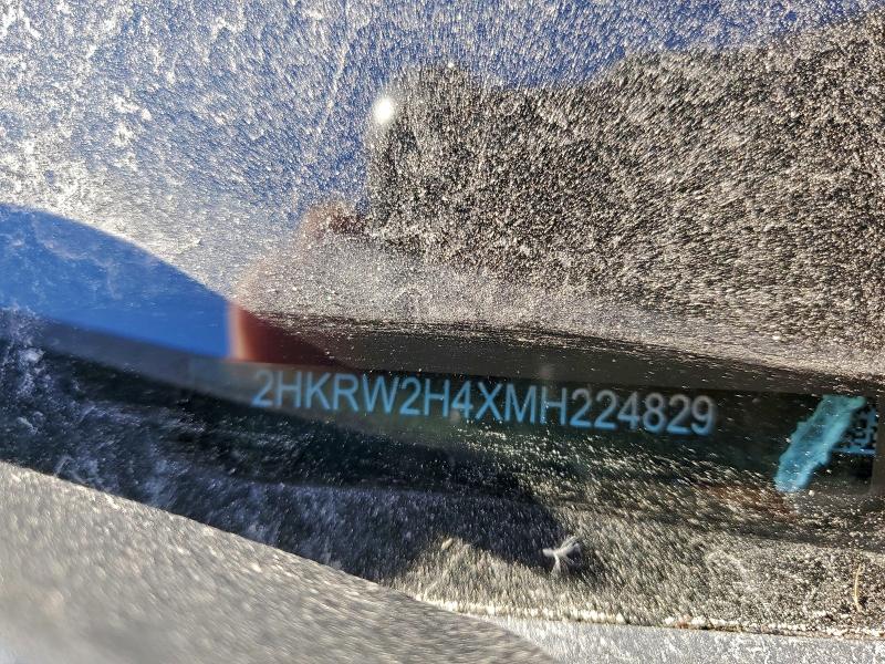 2021 Honda Cr-v მანქანა იყიდება აუქციონზე, vin: 2HKRW2H4XMH224829, აუქციონის ნომერი: 91903455