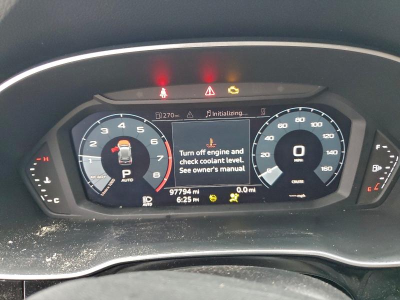 2021 Audi Q3 მანქანა იყიდება აუქციონზე, vin: WA1AUCF38M1095218, აუქციონის ნომერი: 95438365