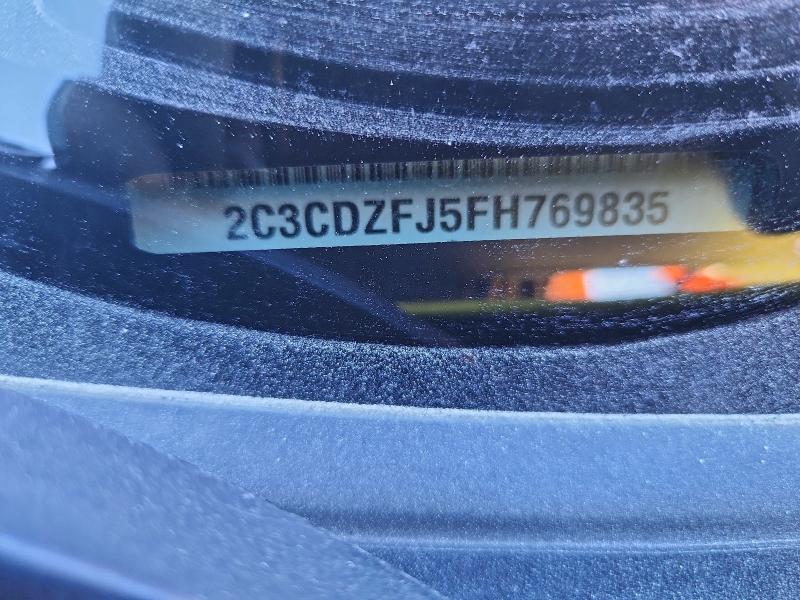 98791015 :رقم المزاد ، 2C3CDZFJ5FH769835 vin ، 2015 Dodge Challenger مزاد بيع