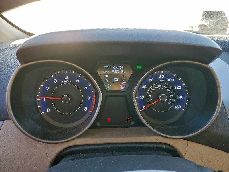2012 Hyundai Elantra Gl მანქანა იყიდება აუქციონზე, vin: 5NPDH4AE2CH083885, აუქციონის ნომერი: 96414995