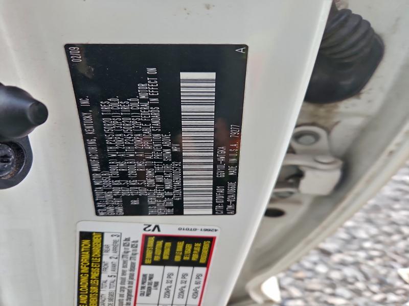 Aukcja sprzedaży 2009 Toyota Venza, vin: 4T3ZK11A69U005792, numer aukcji: 97285925