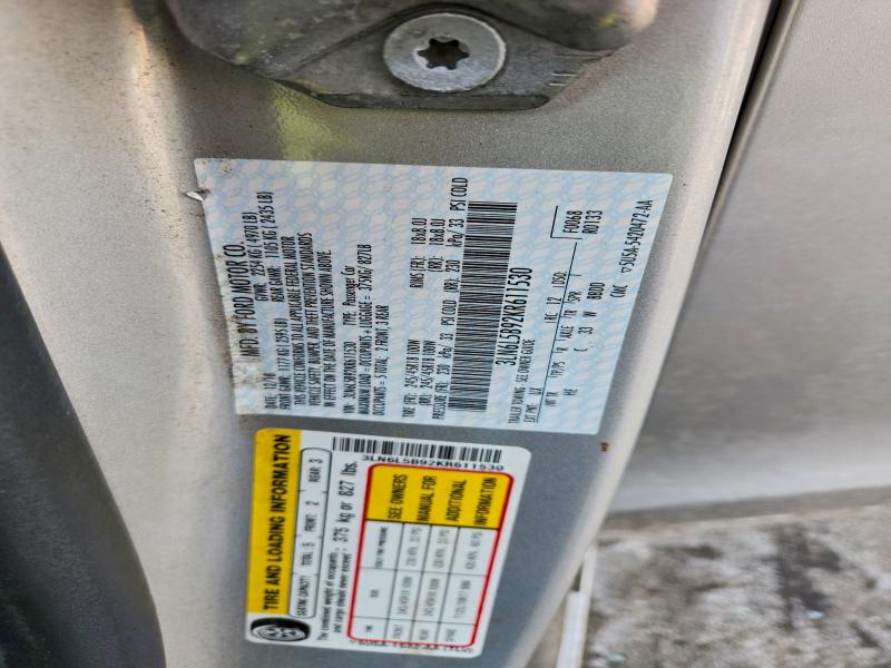 2019 Lincoln Mkz მანქანა იყიდება აუქციონზე, vin: 3LN6L5B92KR611530, აუქციონის ნომერი: 97371285