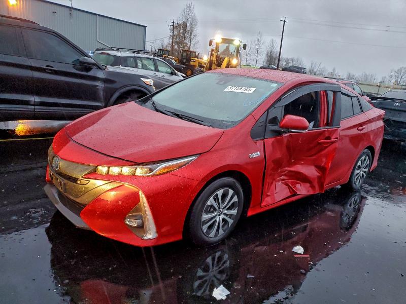 97155195 :رقم المزاد ، JTDKAMFP9M3184313 vin ، 2021 Toyota Prius Prime مزاد بيع