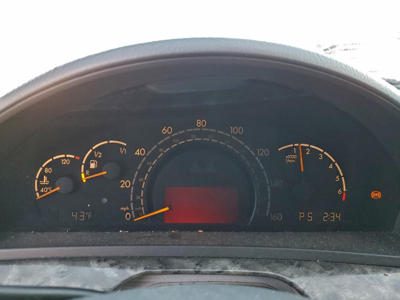 Aukcja sprzedaży 2000 Mercedes-benz S, vin: WDBNG75J9YA047771, numer aukcji: 97376315