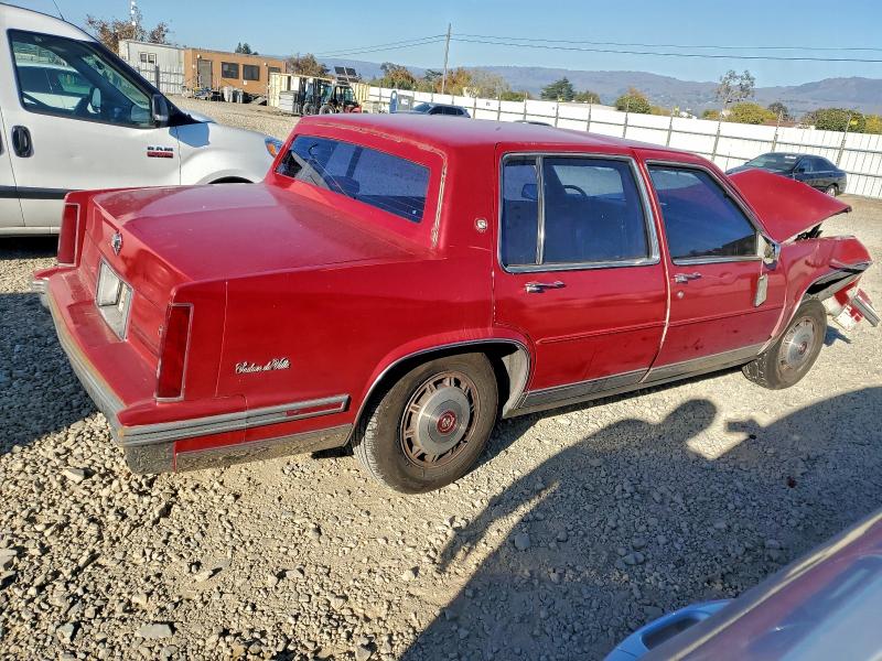 96530025 :رقم المزاد ، 1G6CD5188H4296962 vin ، 1987 Cadillac Deville مزاد بيع